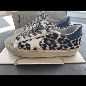 GOLDEN GOOSE Hi Star Low-Top Sneakers